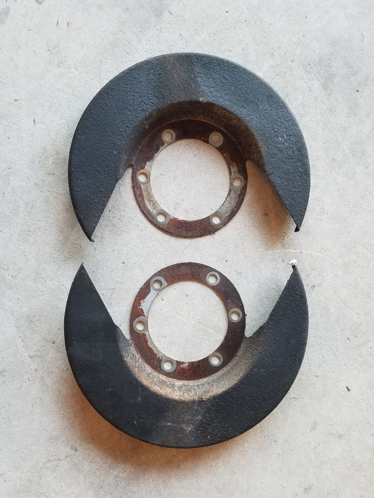 TX Dana 60 front disc brake dust shields The 1947 Present Chevrolet